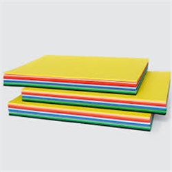 Surface Board Assorted Colours Pack of 100  A5